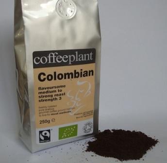Coffee Plant -COLOMBIAN ORGANIC FAIRTRADE 250G GROUND-