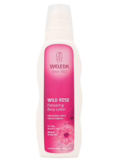 WELEDA WILD ROSE PAMPERING BODY LOTION 200ml ワイルドローズ ボディミルク