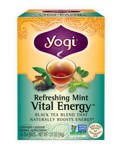 ヨギ リフレッシングミント バイタルエナジー ティー 3箱セット（Yogi Refreshing Mint Vital Energy)