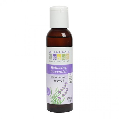 オーラカシア リラクシングラベンダーボディオイル （Aura Cacia Relaxing Lavender Body Oil)