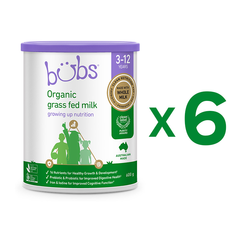 Bubs Australia 『6缶セット』バブズ オーガニック ステップ4（3歳~12