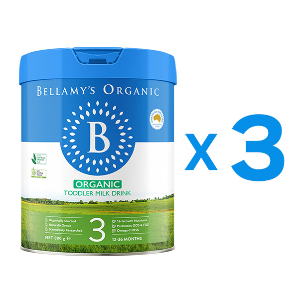 Bellamy's Organic オーガニック 2缶セット Bellamy's（ベラミーズ）オーガニック粉ミルク 大缶 900g 混合2