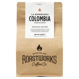 Roastworks Coffee Co. -COLOMBIA LA ESPERANZA GROUND COFFEE-