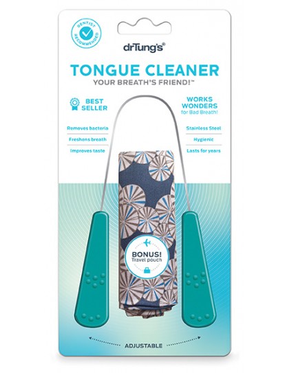 ドクタータン 舌クリーナー x3（Dr. Tung's STAINLESS STEEL TONGUE CLEANER)