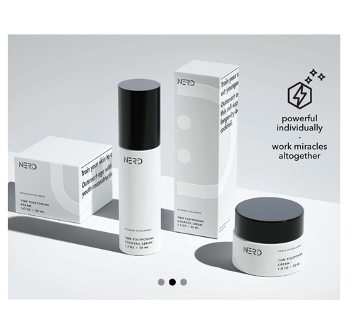 ナードスキンケア アンチエイジングシステム (Nerd Skincare Time Postponing System)