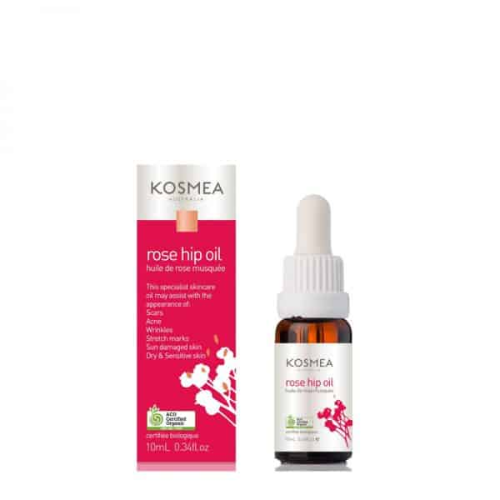 【KOSMEA】100%Certified Organic Rose Hip Oil コスメア ローズヒップオイル 10ml