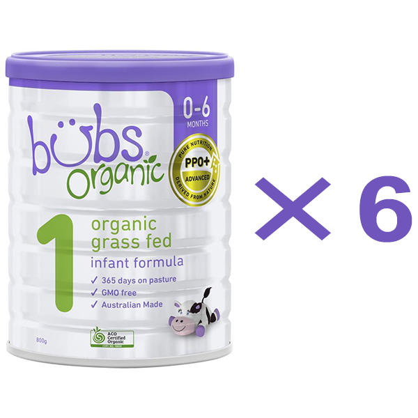 《新品》bubs organic 0-6ヶ月