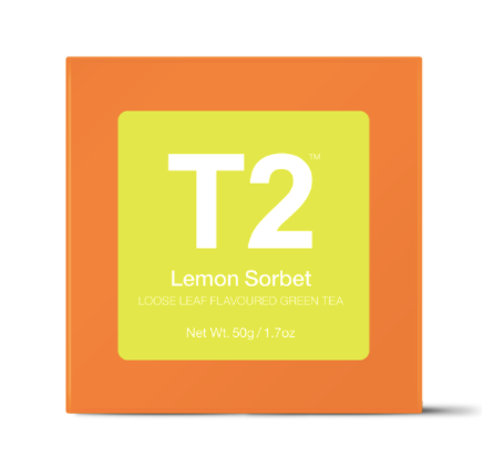 大人気 T2 フルーツティー Lemon Sorbet レモン味 50g