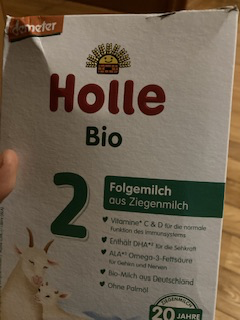 Holle Holle ホレ オーガニック 山羊 ヤギ粉ミルク Step2 (6ヶ月