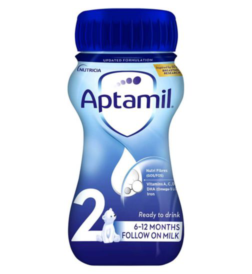 Aptamil Aptamil アプタミル ベビー 液体ミルク(6- 12ヶ月) 200ml ☆お 