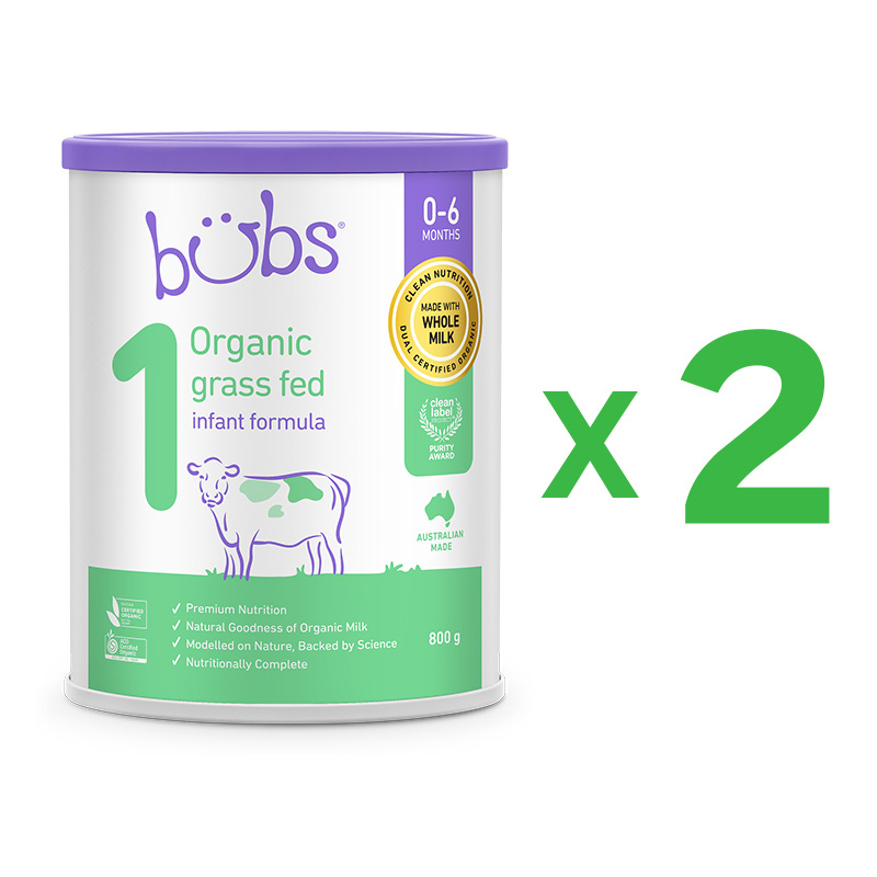 Bubs Australia 『2缶セット』Bubs オーガニック粉ミルク