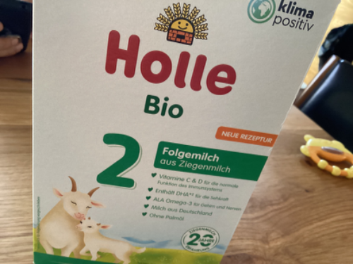 特価 ヤギ粉ミルク オーガニック ホレ Holle Step2 3箱 x ミルク - en